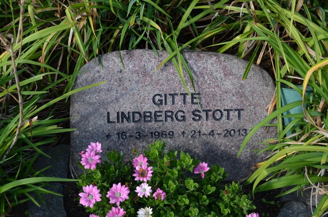 Billede af gravsten på Rønne Kirkegård